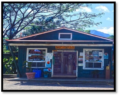 North Hawaii excursion Wainiha store